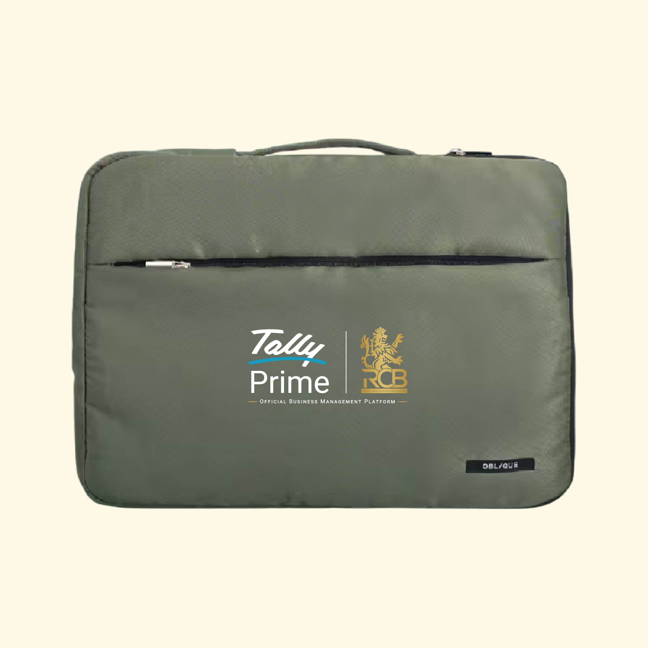 Mars Laptop Sleeve-Olive Green-14 inch